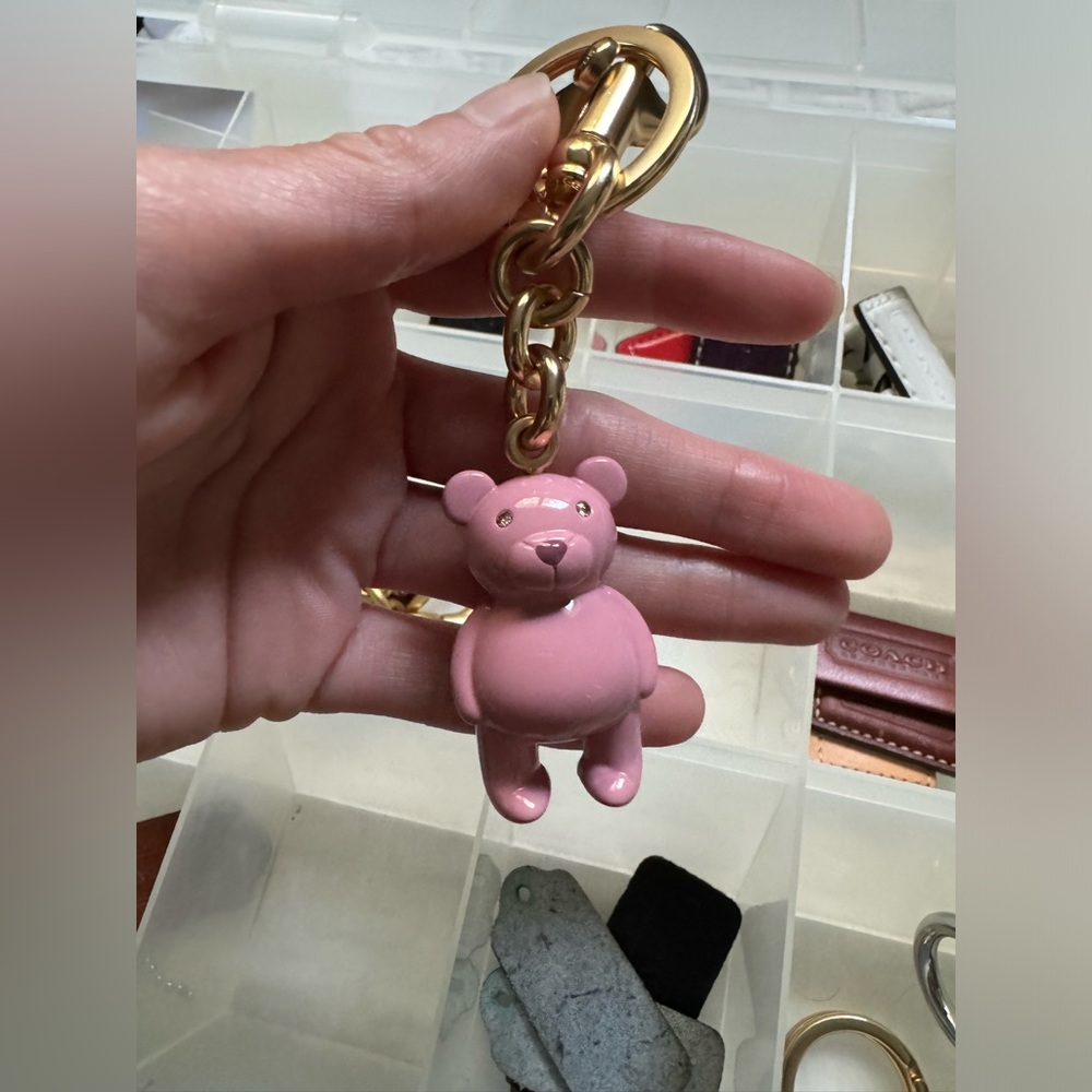 NWTS Pink bear charm